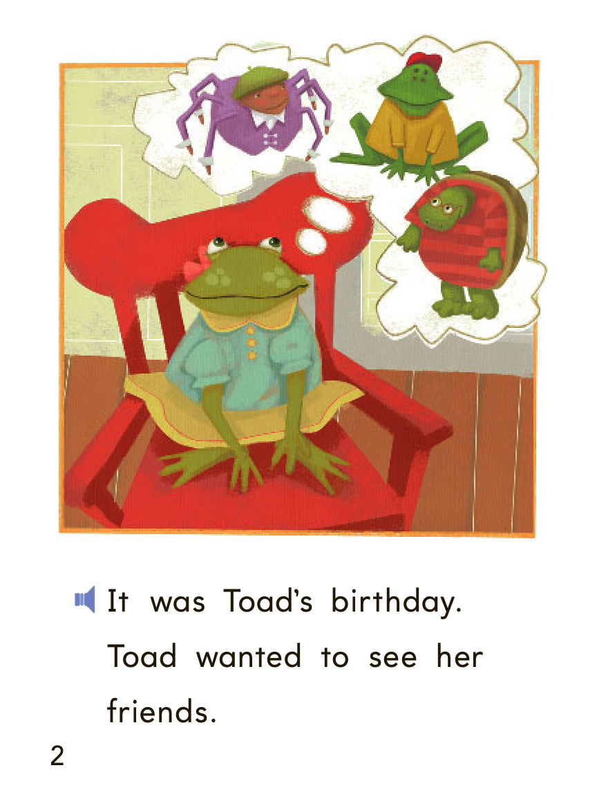 Toad’s birthday 封面