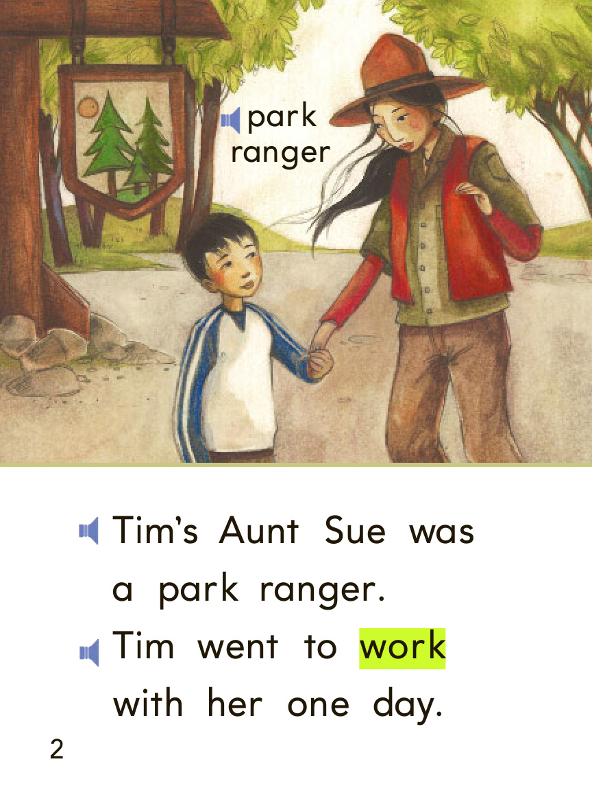 Working in the park 封面